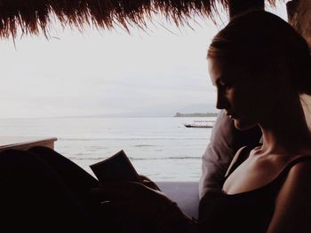 View of sea against sky