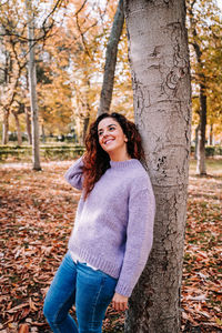 Portrait of a smiling young woman