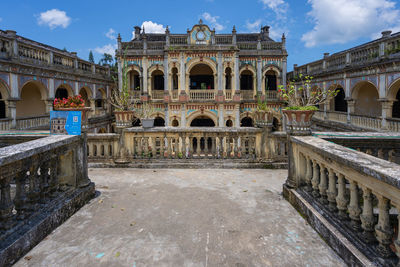 View of historic building against sky