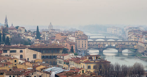 View of cityscape against sky