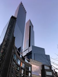 Low angle view of modern building