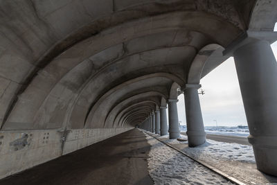 Corridor of old building