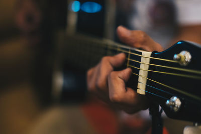 Man playing guitar