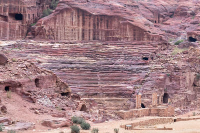 View of old ruins