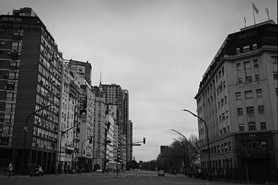 Skyscrapers against sky