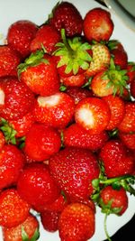 Close-up of strawberries