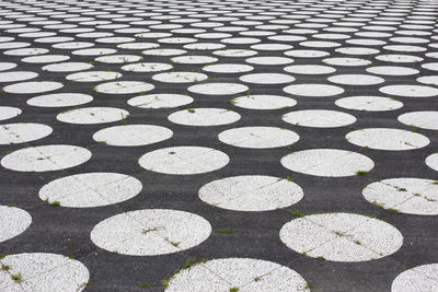 Full frame shot of tiled floor