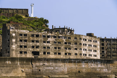 Low angle view of buildings against sky