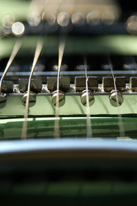 Close-up of guitar