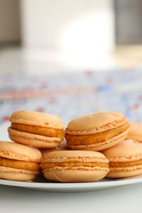 Close-up of cake on table