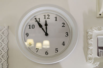 Close-up of clock