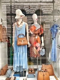 Clothes for sale in store