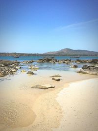 Scenic view of beach