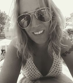 Close-up portrait of young woman