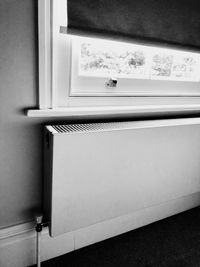 Close-up of open door of home