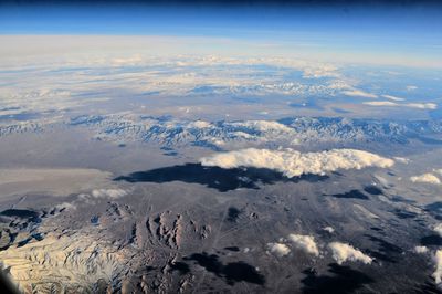 Aerial view of landscape