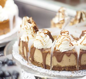 Close-up of chocolate cake