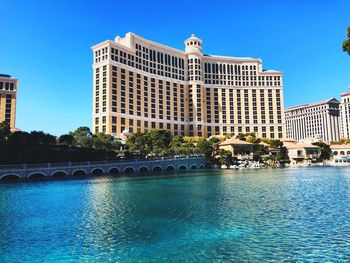 View of buildings at waterfront