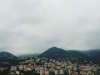 High angle view of a city