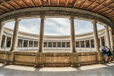 View of historic building against sky