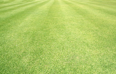 Full frame shot of soccer field