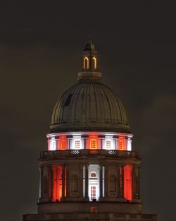 National birthday, dome of the city hall in birthday suit