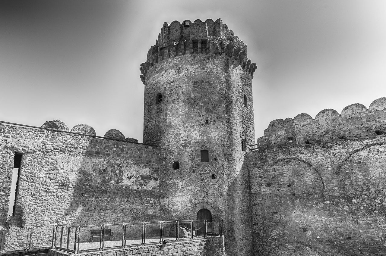 OLD RUINS AGAINST SKY