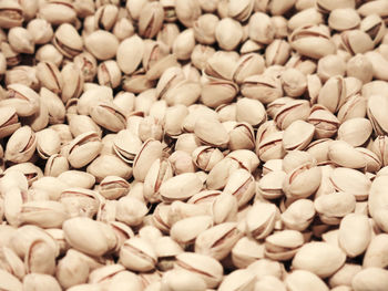 Full frame shot of walnuts