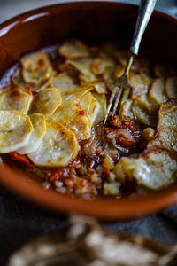 Close-up of food in bowl