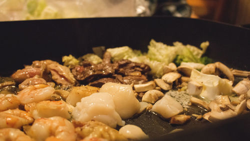 Close-up of mushrooms