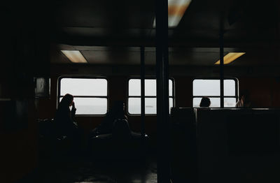 Woman looking at camera