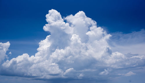 Low angle view of clouds in sky