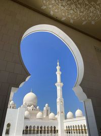 Low angle view of church
