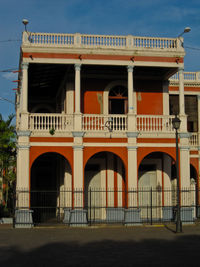 View of historical building