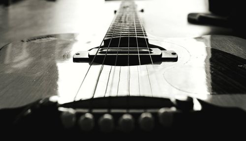 Close-up of guitar