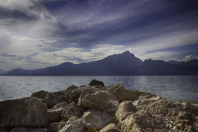 Scenic view of sea