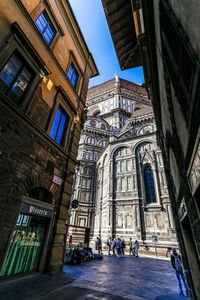 Low angle view of cathedral against sky