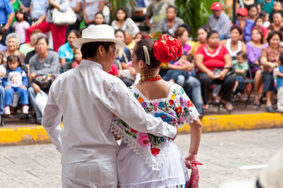 Group of people in traditional clothing