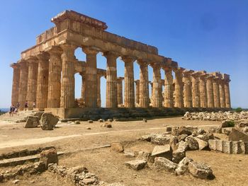 Old ruins of temple