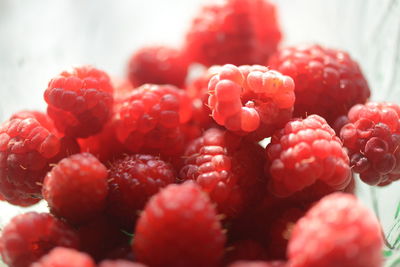 Raspberry close-up