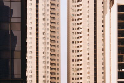 Full frame shot of buildings in city