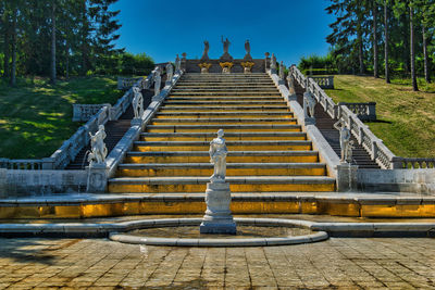 Gold fountain in peterhof