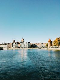 River with buildings in background