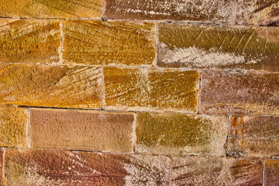 Full frame shot of brick wall