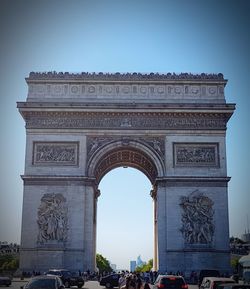 Low angle view of monument