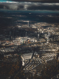 High view of frankfurt 