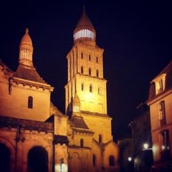 Low angle view of church against sky