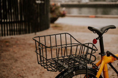 Close-up of bicycle