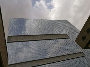 Low angle view of building against sky