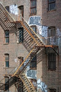 Staircase of residential building